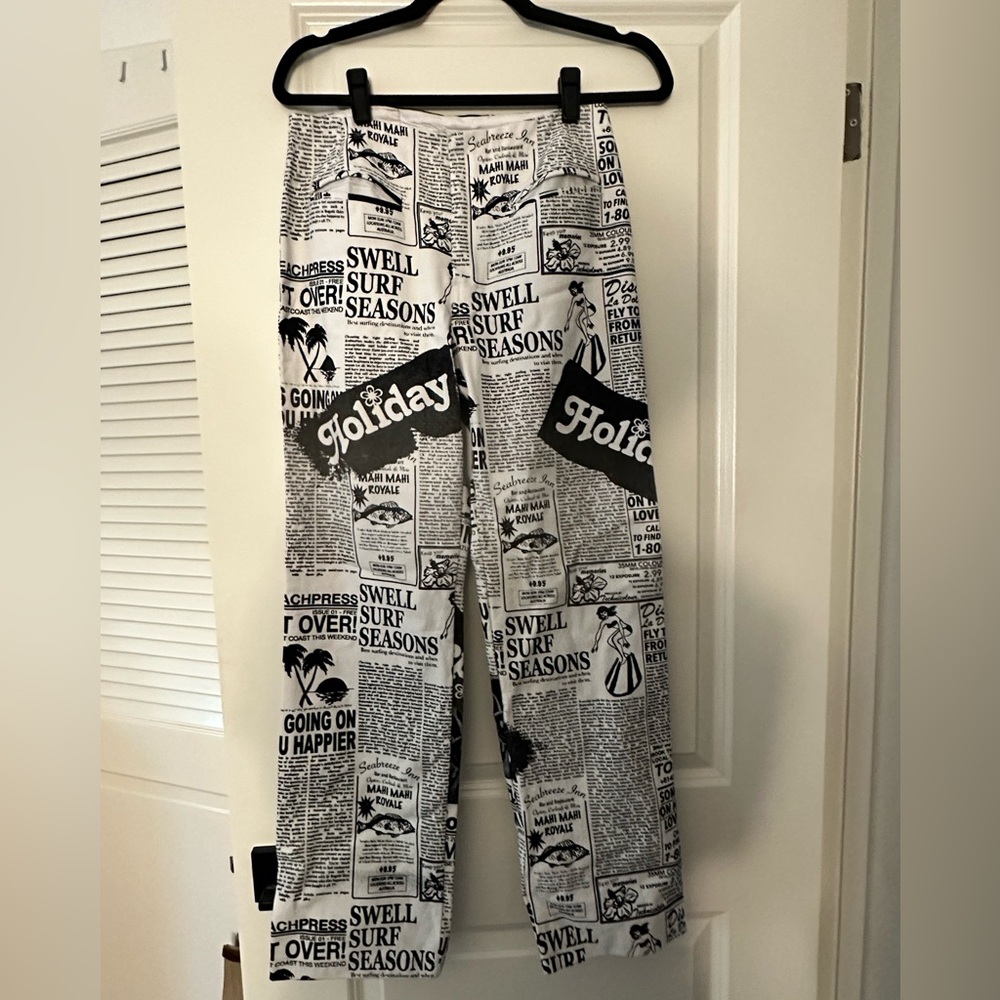 NEVER WORN HOLDAY BY EMMA MULHOLLAND TROUSER PANTS